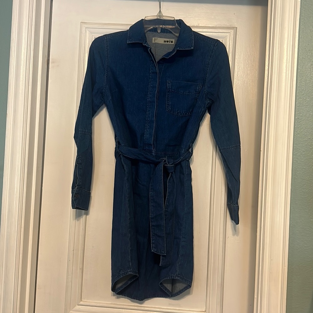TopShop Denim Dress NWOT
